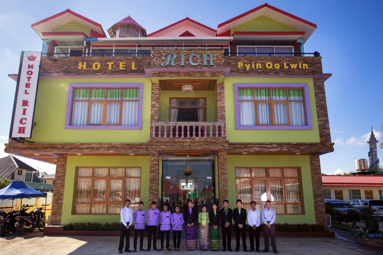 Hotel Rich Pyin Oo Lwin Exteriör bild